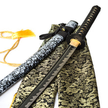 Načíst obrázek do prohlížeče Galerie, 40 inches Hand Forged Japanese Samurai Sword Full Tang 1060 Carbon Steel iron tsuba sharpened Real Katana Sword,40 Zoll handgeschmiedetes japanisches Samurai Schwert Full Tang 1060 Kohlenstoffstahl Eisen Tsuba echtes Katana Schwert