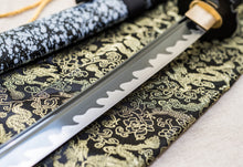 Načíst obrázek do prohlížeče Galerie, 40 inches Hand Forged Japanese Samurai Sword Full Tang 1060 Carbon Steel iron tsuba sharpened Real Katana Sword,40 Zoll handgeschmiedetes japanisches Samurai Schwert Full Tang 1060 Kohlenstoffstahl Eisen Tsuba echtes Katana Schwert