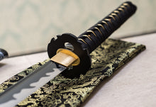 Načíst obrázek do prohlížeče Galerie, 40 inches Hand Forged Japanese Samurai Sword Full Tang 1060 Carbon Steel iron tsuba sharpened Real Katana Sword,40 Zoll handgeschmiedetes japanisches Samurai Schwert Full Tang 1060 Kohlenstoffstahl Eisen Tsuba echtes Katana Schwert