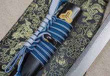 Lade das Bild in den Galerie-Viewer, Full Tang Hand Made Japanese Samurai Sword Snake Brass tsuba Forged Folded Damascus Steel Katana Real Sword,Full Tang Handgefertigtes japanisches Samurai-Schwert flexibles Schlangen geschmiedetes gefaltetes Damaskus Stahl Katana echtes Schwert