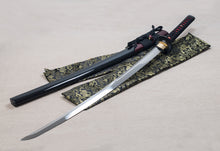 Load image into Gallery viewer, TsiaoChih Hand Made Japanese Sword UNOKUBI-ZUKURI Blade real sharp Katana Ship From German

